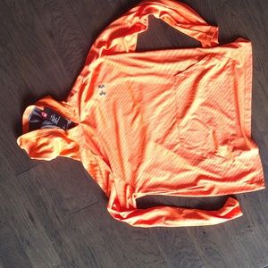 Under Armour large "heat gear" hoodie.
